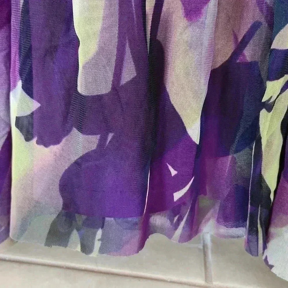 London Times Halter Maxi Dress Floral Size 4 - Picture 7 of 12